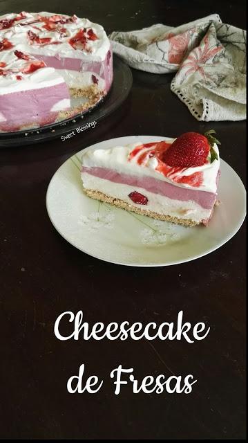Cheesecake de fresas