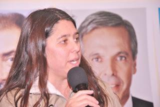 Maria Villone siempre anunciando 