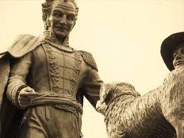 Primer encuentro de Simón Bolívar con el perro Nevado