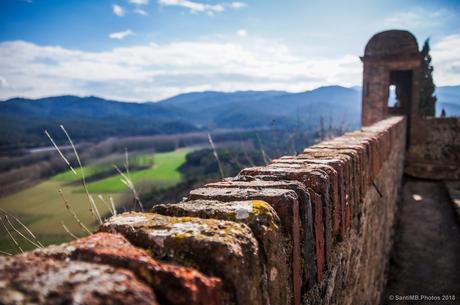 Desenfoque sobre la muralla