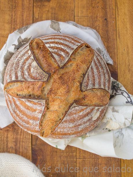 Pan con 1% de masa madre para los cálidos días de verano