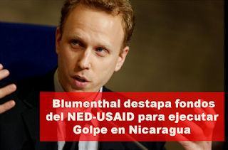 Nicaragua: destape del finaciamiento NED y USAID para ejecutar golpe