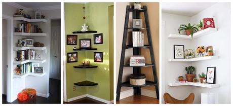 15 Ideas para aprovechar las esquinas de tu casa