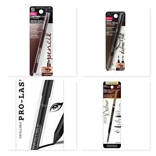 Doble versus cejas y delineadores Doble versus cejas y delineadores