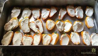 MINI PIMIENTOS RELLENOS DE QUESO