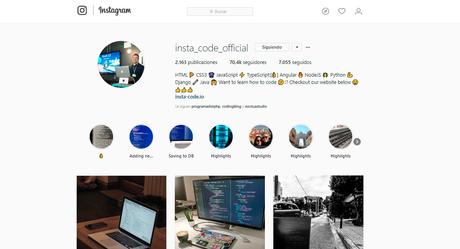 7 Cuentas de Instagram que debes Seguir si eres Developer