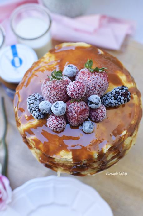 Tarta de Crepes y Dulce de Leche (Mille Crepe Cake)