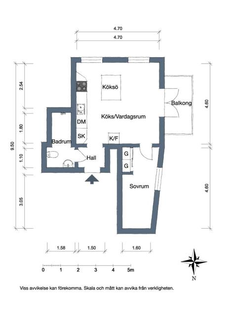piso 40 metros decoración pequeño piso sueco estilo nórdico estilo escandinavo distribución diáfana decoración pisos pequeños buena planificación vivienda 6 claves para una cocina de estilo nórdico   