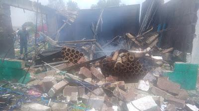 ATIENDE GEM EXPLOSIÓN DE TALLERES DE PIROTECNIA EN TULTEPEC