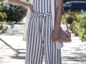 Striped jumpsuit