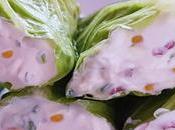 Rollos lechuga rellenos