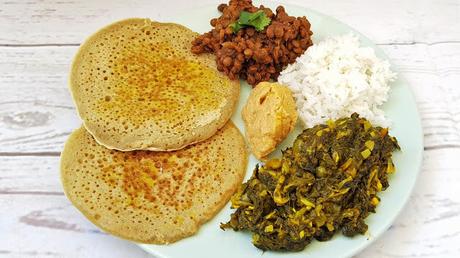 Injera, pan plano etíope