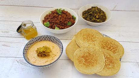 Injera, pan plano etíope