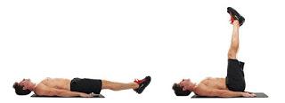 elevacion de piernas abdominales