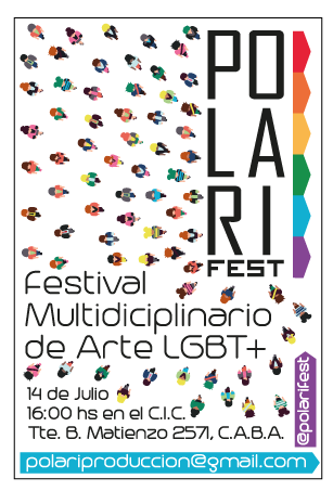 14 DE JULIO – POLARI FEST – FESTIVAL MULTIDISCIPLINARIO EN EL C.I.C.