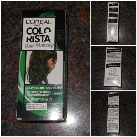 L'Oreal Colorista Hair Makeup (Cabello castaño)