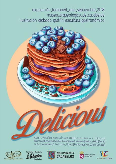 El Museo Arqueológico de Cacabelos presenta DELICIOUS, una exposición temporal  dedicada a saborear la gastronomía a través de la ilustración