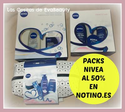 Packs NIVEA al 50% de descuento en NOTINO.es