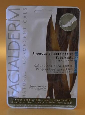 Calcetines Exfoliantes Progresivos para Pies de FACIALDERM – para lucir los pies en verano