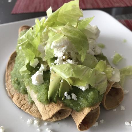 Tacos dorados ¡sin freír! Tacos dorados ¡sin freír!