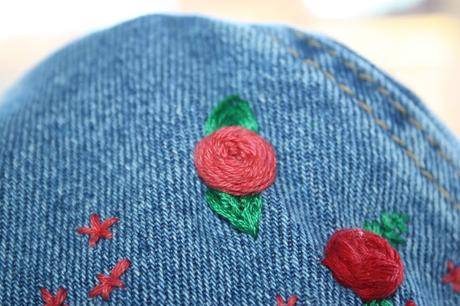 Diy: cazadora bordada con flores