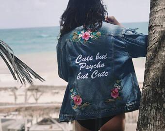 Diy: cazadora bordada con flores