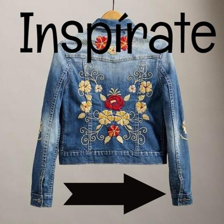 Diy: cazadora bordada con flores