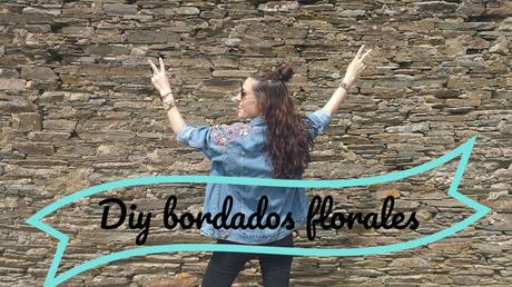 Diy: cazadora bordada con flores