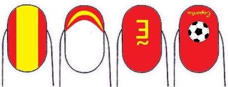 Viste tu manicura con los colores de La Roja y Masglo