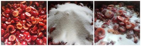 Mermelada de cerezas al limoncello