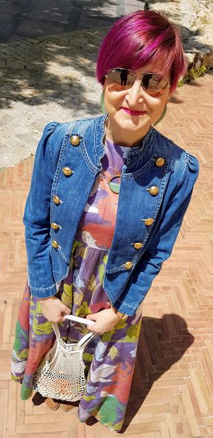 Vestido y denim