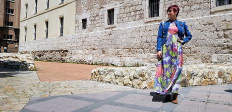 Vestido y denim