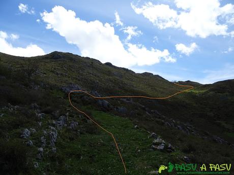De Navariega al Collado de la Canal Seca