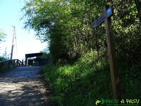Desvío al Collado de la Canal Seca