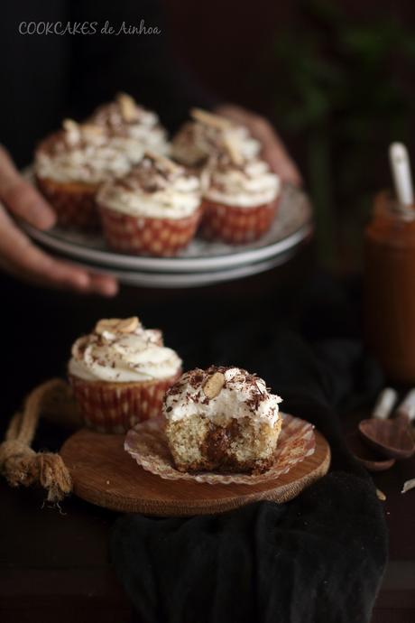 Cupcakes Banoffee Pie. Cookcakes de Ainhoa.