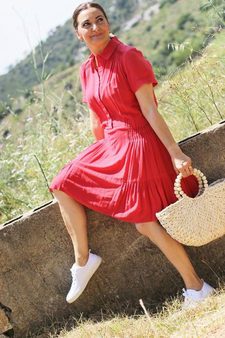 Como combinar un vestido camisero Como combinar un vestido camisero