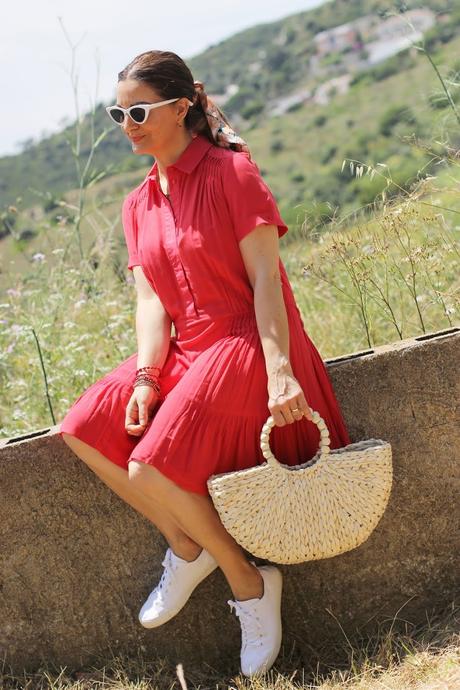 Como combinar un vestido camisero Como combinar un vestido camisero