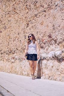 Peplum and Dots Peplum and Dots