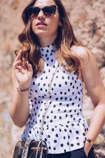 Peplum and Dots Peplum and Dots