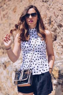 Peplum and Dots Peplum and Dots