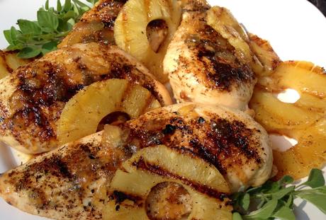 dieta de piña y pollo