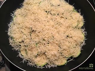 FALSA PIZZA DE CALABACIN EN SARTEN