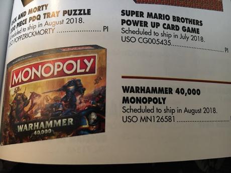 En agosto...Monopoly de W40K! En agosto...Monopoly de W40K!