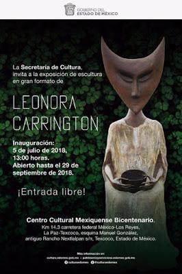 RECIBE CCMB EL SURREALISMO DE LEONORA CARRINGTON EN TEXCOCO