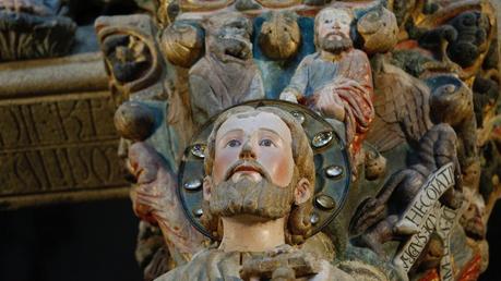 Santiago de Compostela: restaurado “El Pórtico de la Gloria” de su Catedral.