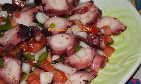 Pulpo en agrura