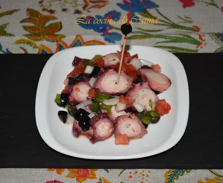 Pulpo en agrura Pulpo en agrura