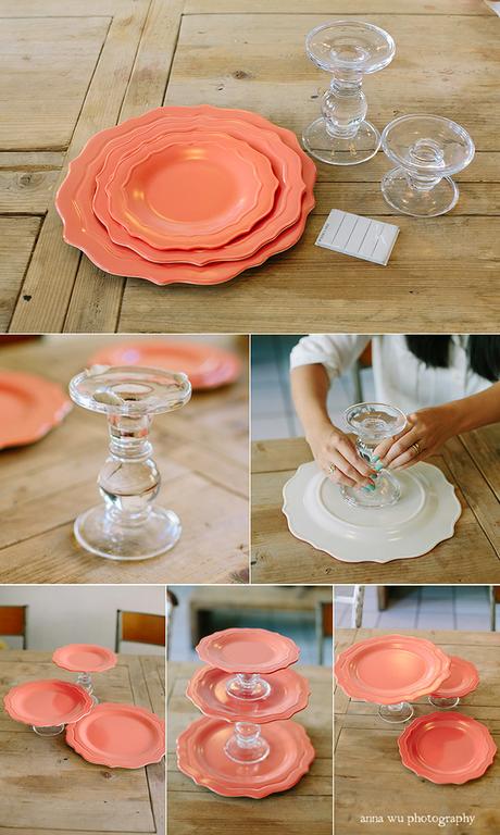 5 Ideas DIY de expositores para cupcakes