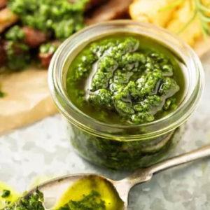 salsa chimichurri - como hacer pata de cordero al horno salsa chimichurri - como hacer pata de cordero al horno