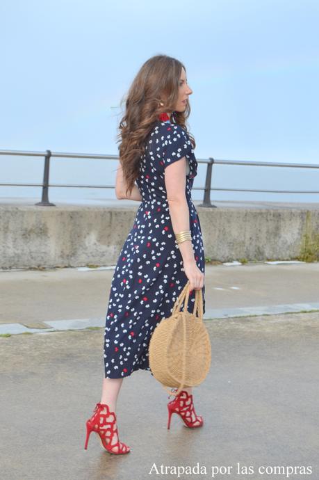 VESTIDO MIDI MARIPOSAS